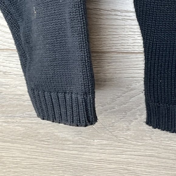 EP Pro Pullover Sweater Womens M Black with Embroidery Golf Crown Coat of Arms - Picture 4 of 9